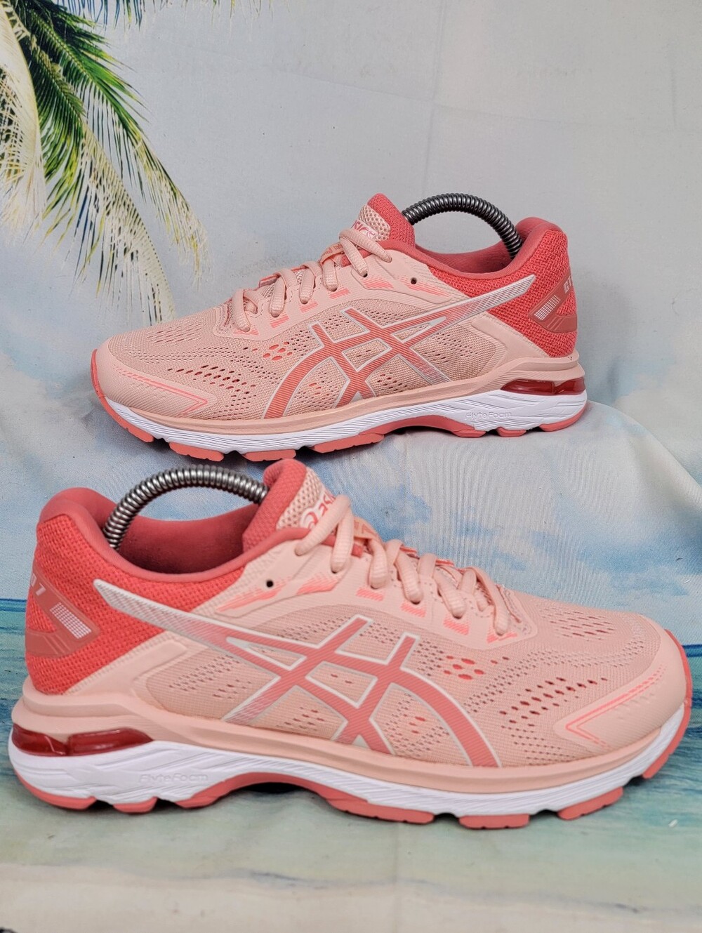 ASICS GT-2000 7 Womens 6.5 Peach/Pink